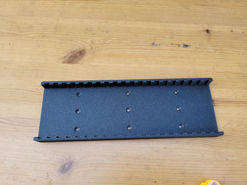 Wall mount for Dewalt Toughcase inserts