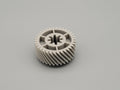 Royal 16mx shredder gear adjacent to motor with metal gear socket