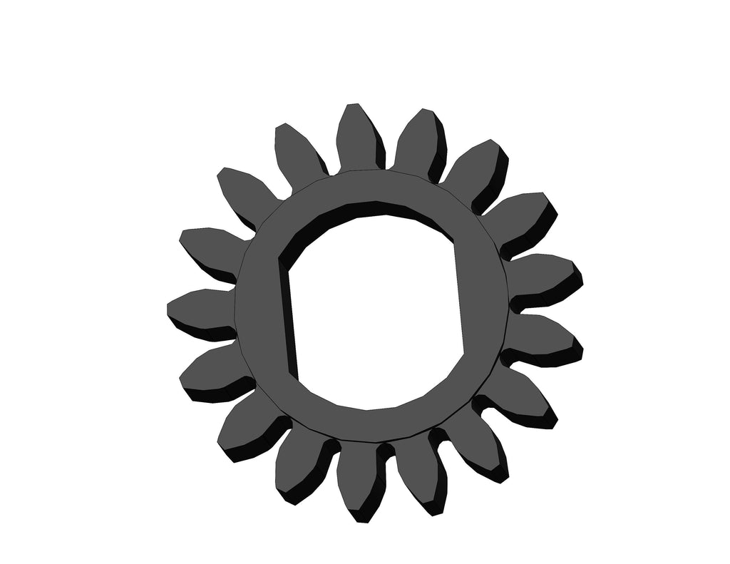 Gear for hp officejet pro 9023 9019 9010 8022 9020 8012 8014 8021 8024e paper pickup failure repair 2 pieces