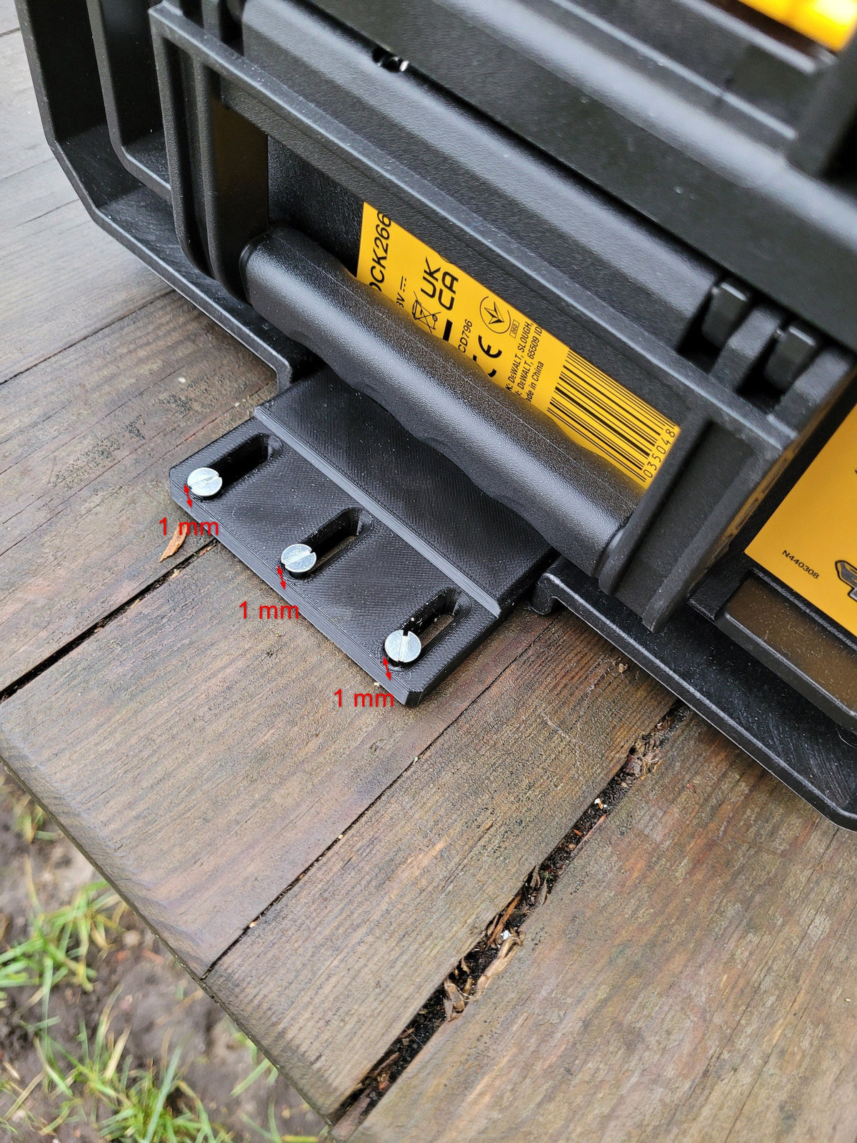 Holder mount for Dewalt Toughsystem 2.0 DXL
