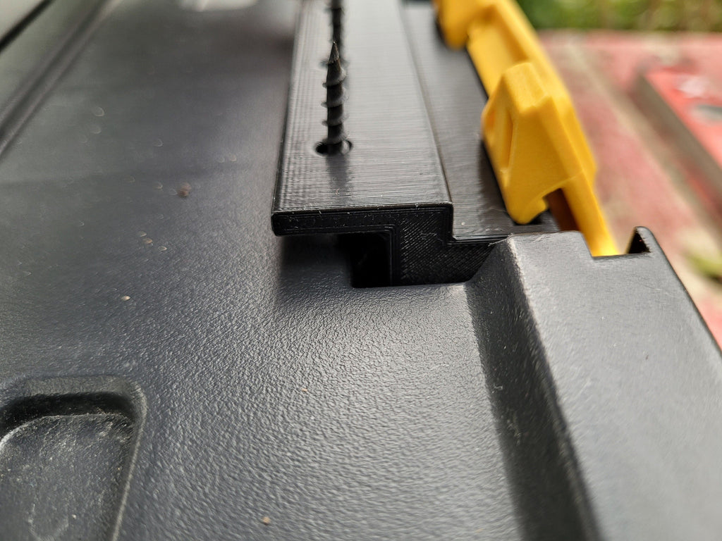 Clippable DeWalt tstak tabletop mount
