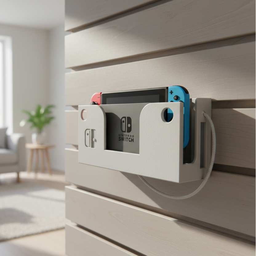 Wall mount for Nintendo Switch